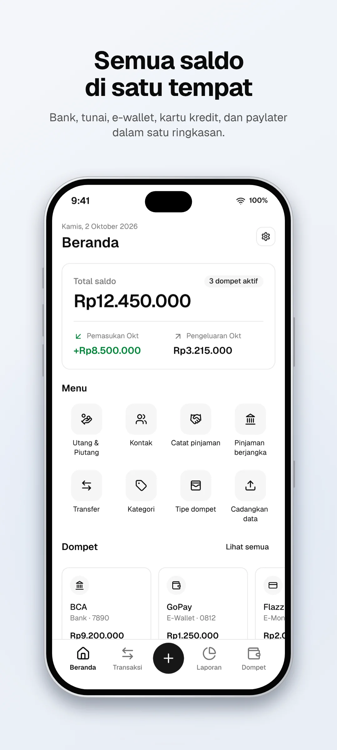 Rs Finance: Beranda