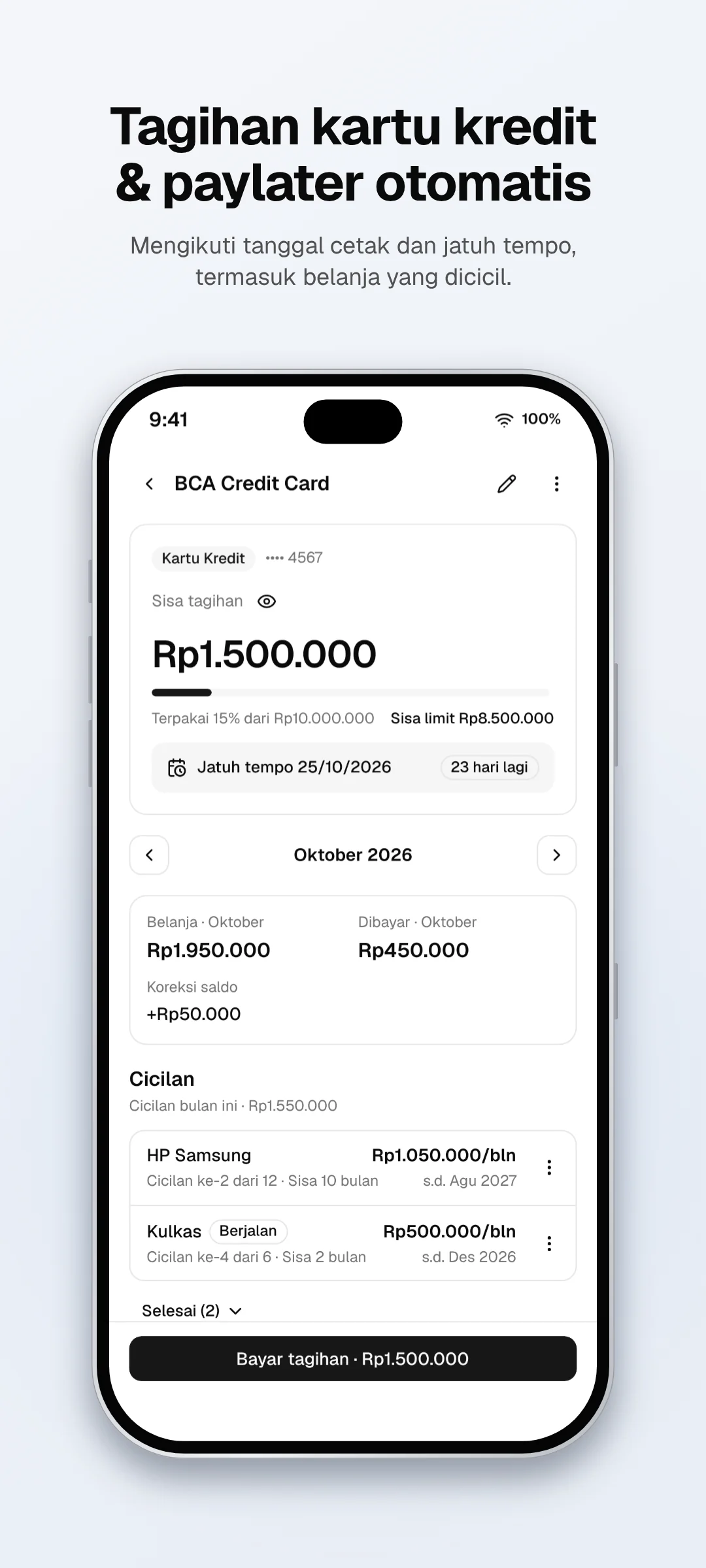 Rs Finance: Kartu kredit
